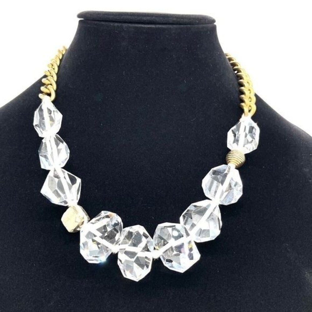 Silpada Crystal Necklace on Gold Plated Chain